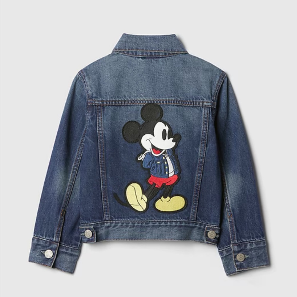 Gap × Disney Baby & Toddler Mickey Mouse Icon Denim Jacket